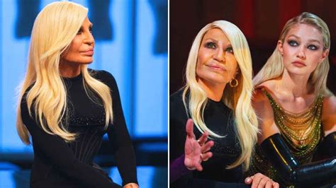 late show donatella versace|what happened to donatella versace.